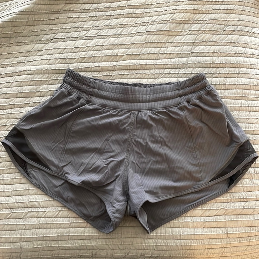 Gray Lululemon shorts